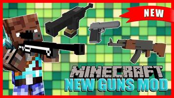 New Weapons Mod Minecraft Guns Addon 截图 1