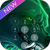 wolf kika keypad lock screen icon