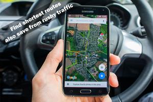 Navigation GPS gratuite Affiche