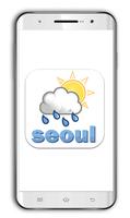 seoul weather forecast poster