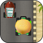 Traffic Burger Car icon