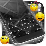 Black Theme for Emoji Keyboard icône