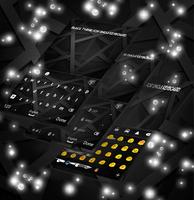 برنامه‌نما Black Theme for Emoji Keyboard عکس از صفحه