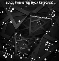 برنامه‌نما Black Theme for Emoji Keyboard عکس از صفحه