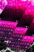 Neon Hearts Keyboard Theme poster