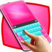 Pink and Blue Keyboard Theme