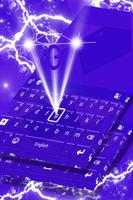 Tema roxo chaves para teclado imagem de tela 3