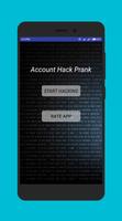 Account Hacker Prank WA Affiche
