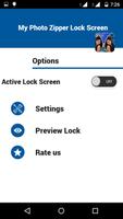 My Photo Zipper Lock Screen पोस्टर