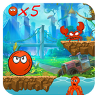 Super Red Ball 5 أيقونة