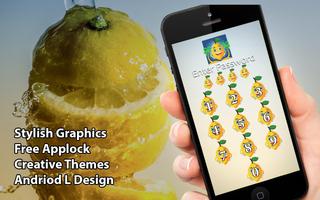 Lemon - Applock Theme Ekran Görüntüsü 2