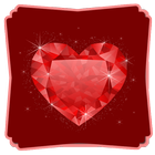 True Love Heart - Applock أيقونة