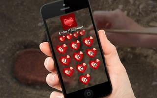 True Love Heart - Applock स्क्रीनशॉट 1