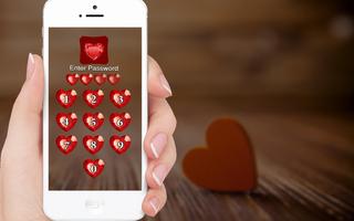 True Love Heart - Applock imagem de tela 2