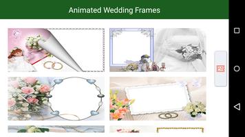 Animated Wedding Frames capture d'écran 1
