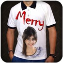 Photo with Text on T-shirt APK