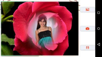 برنامه‌نما Rose Photo Frame عکس از صفحه