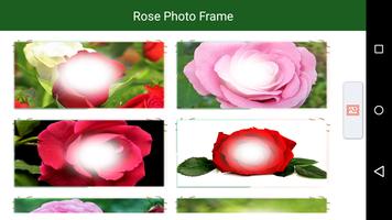Rose Photo Frame Affiche