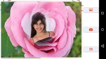 Rose Photo Frame syot layar 2