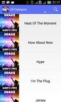 Drake Feel No Ways - Lyrics capture d'écran 2