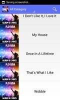 Flo Rida My House - Lyrics تصوير الشاشة 1