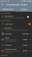 1 Schermata Screen Recorder - No Root