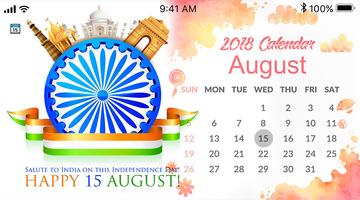 2 Schermata Hindi Calender