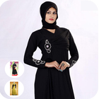 Burqa Women Fashion Photo Frame: Burqa Women Style icon