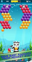 Bubble Shooter Raccoon poster