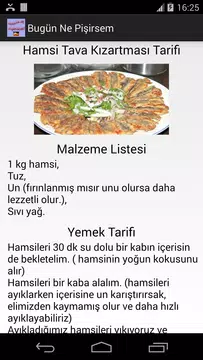 Screenshot 9 for Bugün Ne Pişirsem?