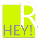 Hey!R -- chat with strangers biểu tượng