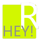 Hey!R -- chat with strangers আইকন