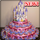 ikon Desain Baru Birthday Cake