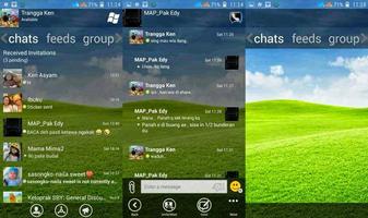 BBM Transparan Screenshot 1