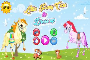 Little Pony Makeup Dress Up Equestrian Girls Games Affiche