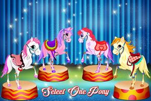 Little Pony Makeup Dress Up Equestrian Girls Games capture d'écran 2