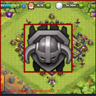 New Coc Base Town Hall 7 icon