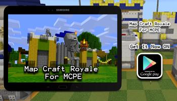 Map Craft Royale MCPE ! poster