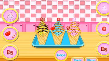 برنامه‌نما Guide Cooking Ice Cream Cone عکس از صفحه