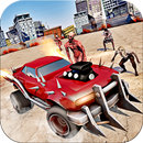 Road zombies smashing car killing games-APK