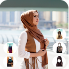 Hijab Women Fashion Photo Frame: Hijab Women Suit 아이콘