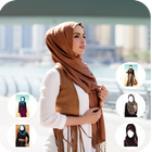 Hijab Women Fashion Photo Frame: Hijab Women Suit icône