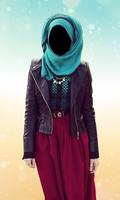 Hijab Women Fashion Photo Frame: Hijab Women Suit ảnh chụp màn hình 1