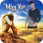 Miss You Photo Frame icon