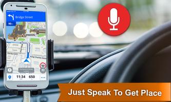 Голосовое руководство GPS-навигации - Finder Path постер