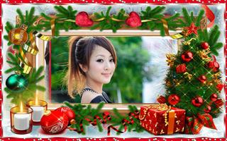 Weihnachts-Foto-Editor 2018 - Santa Bilderrahmen Plakat