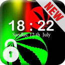 Marijuana Ganja Neon Lock APK