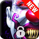 Clown Joker Dark  Lock aplikacja
