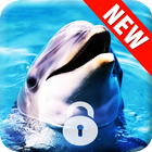 Dolphin Sea HD Lock-icoon