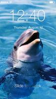 Дельфин Море HD Lock постер